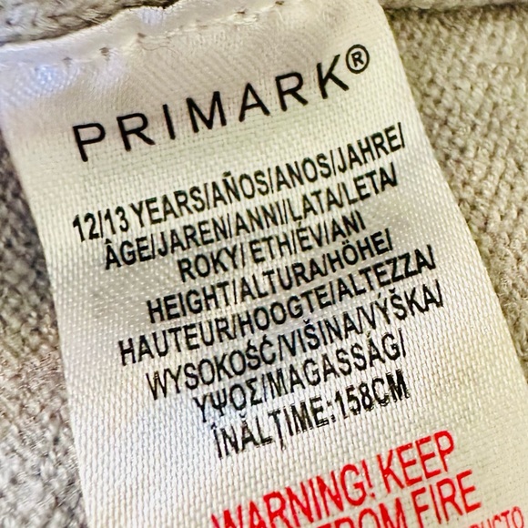 EUC Unisex Primark Grey Pullover Sweater Vest - Picture 10 of 14